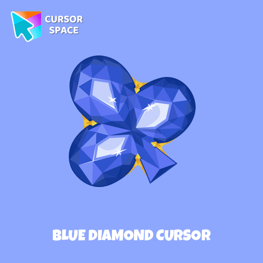 Blue Diamond cursor arrow cursor